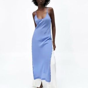 Zara Strappy Slit Top